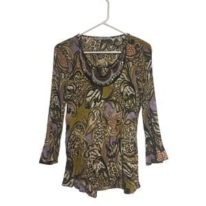 Larry Levine Women's Shirt Size Medium